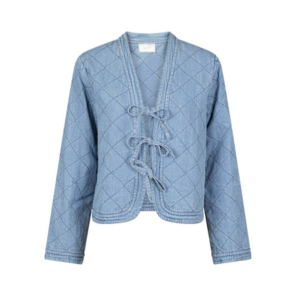 Dubbie Denim Quilt Jacket