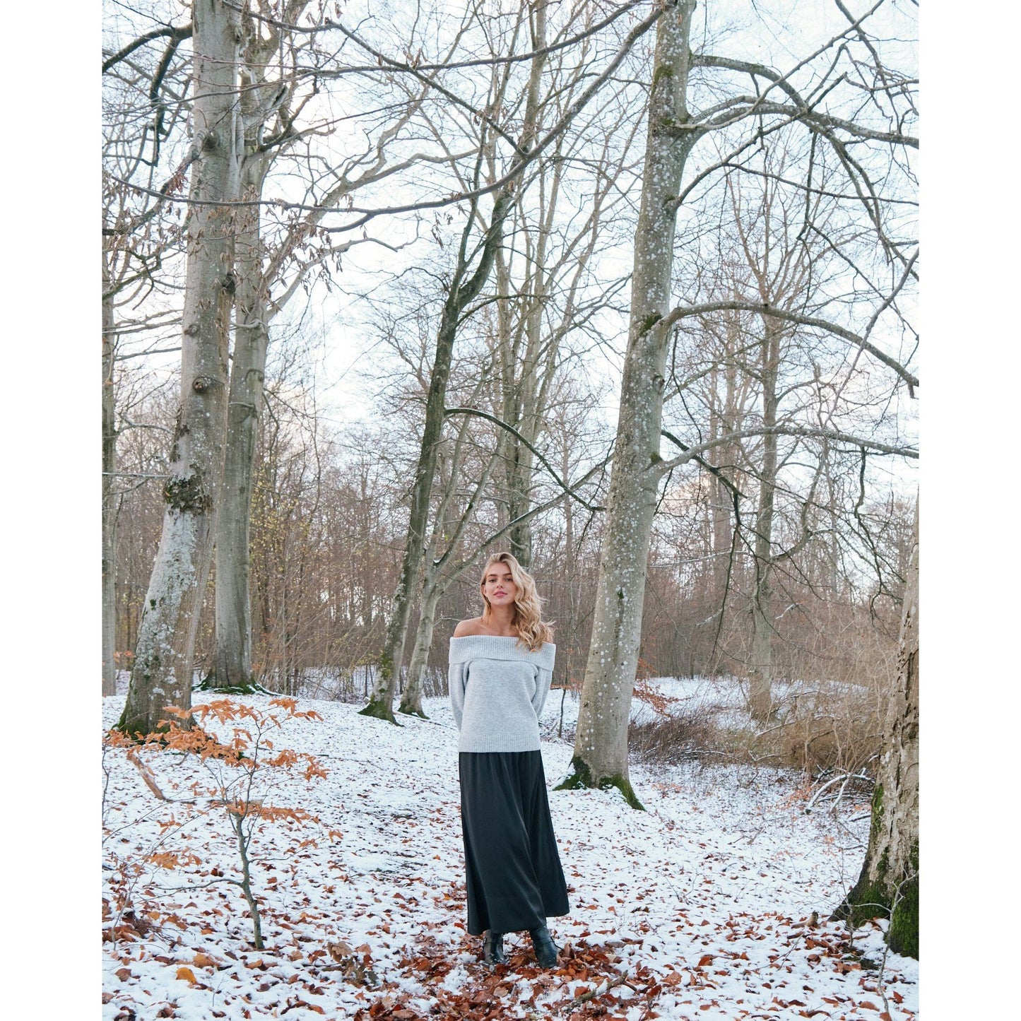 Lenni Smooth Satin Skirt