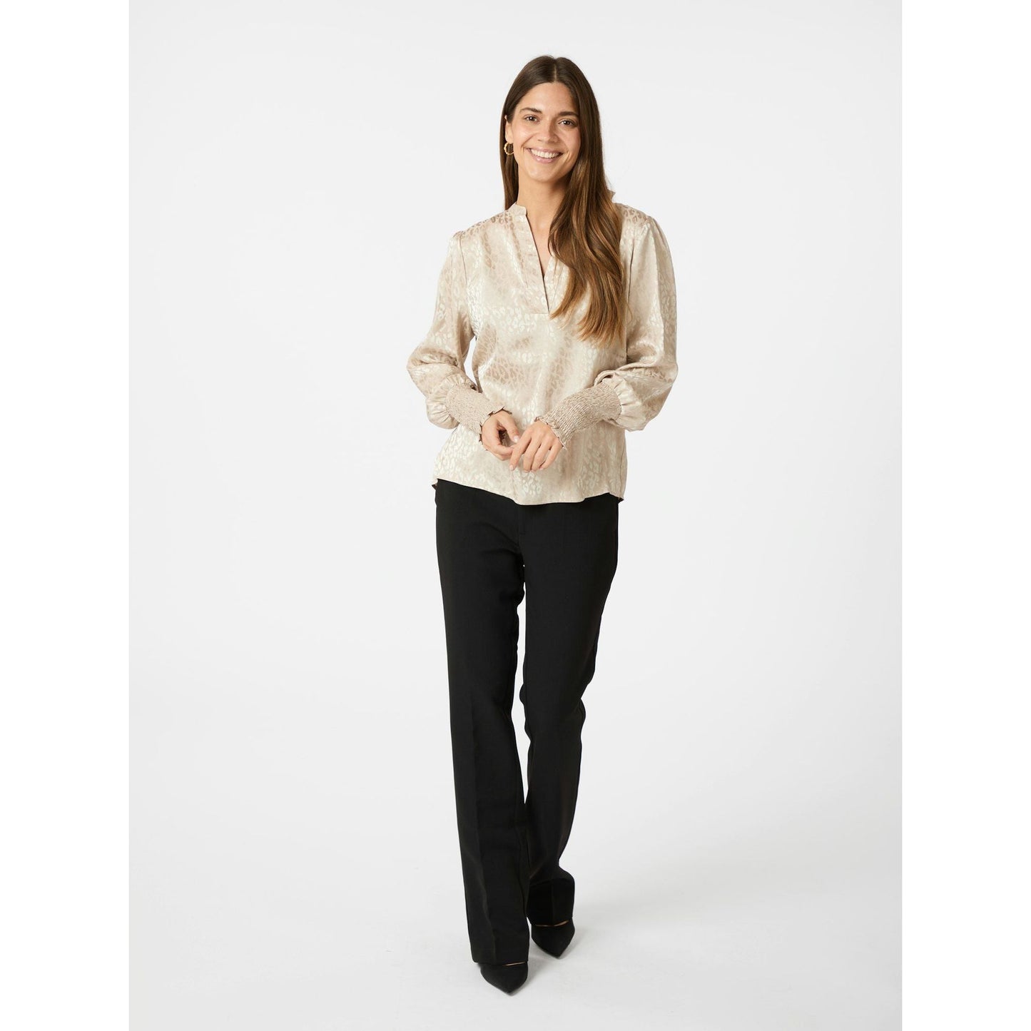 Landa Leo Jacquard Blouse