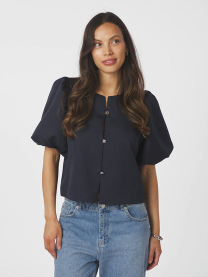 Aisa Dull Satin Blouse