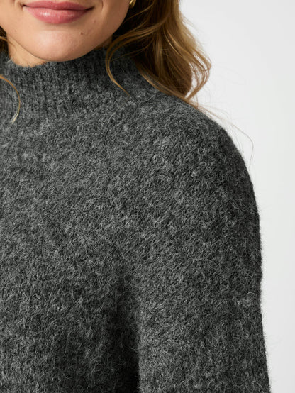 Paulina Fluffy Knit Blouse