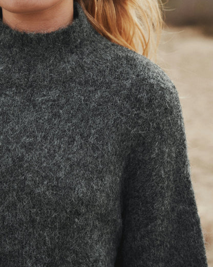 Paulina Fluffy Knit Blouse