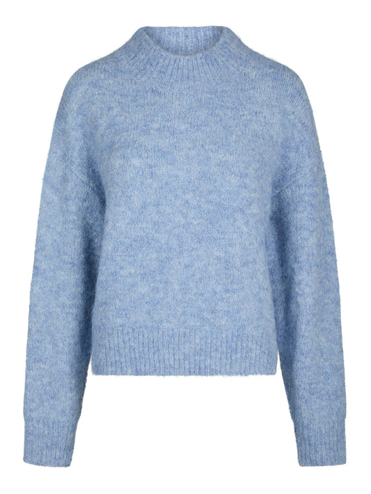 Paulina Fluffy Knit Blouse