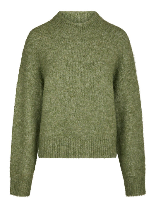 Paulina Fluffy Knit Blouse