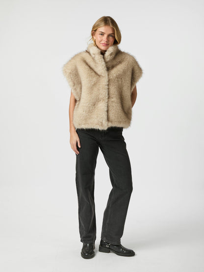 Kevini Faux Fur Vest