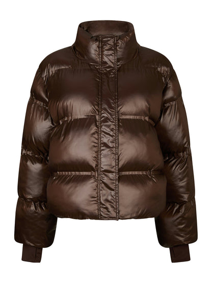 Rhea Shiny Puffer Jacket