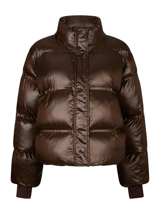 Rhea Shiny Puffer Jacket
