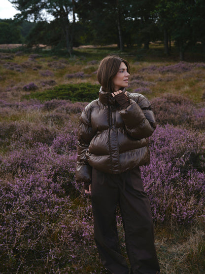 Rhea Shiny Puffer Jacket