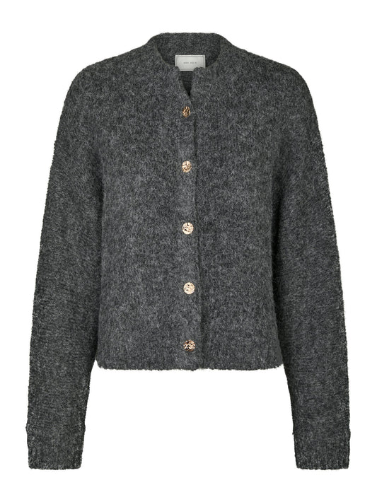 Taura Fluffy Knit Cardigan