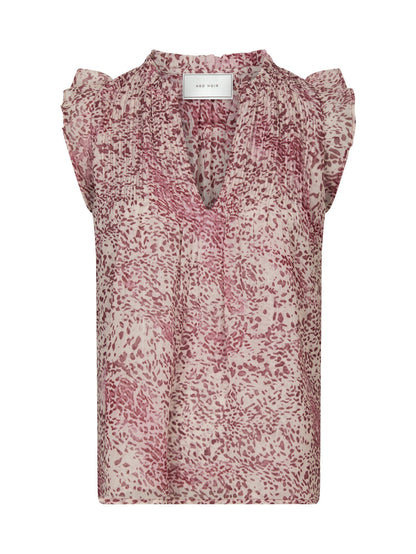 Izar Blur Graphic Top