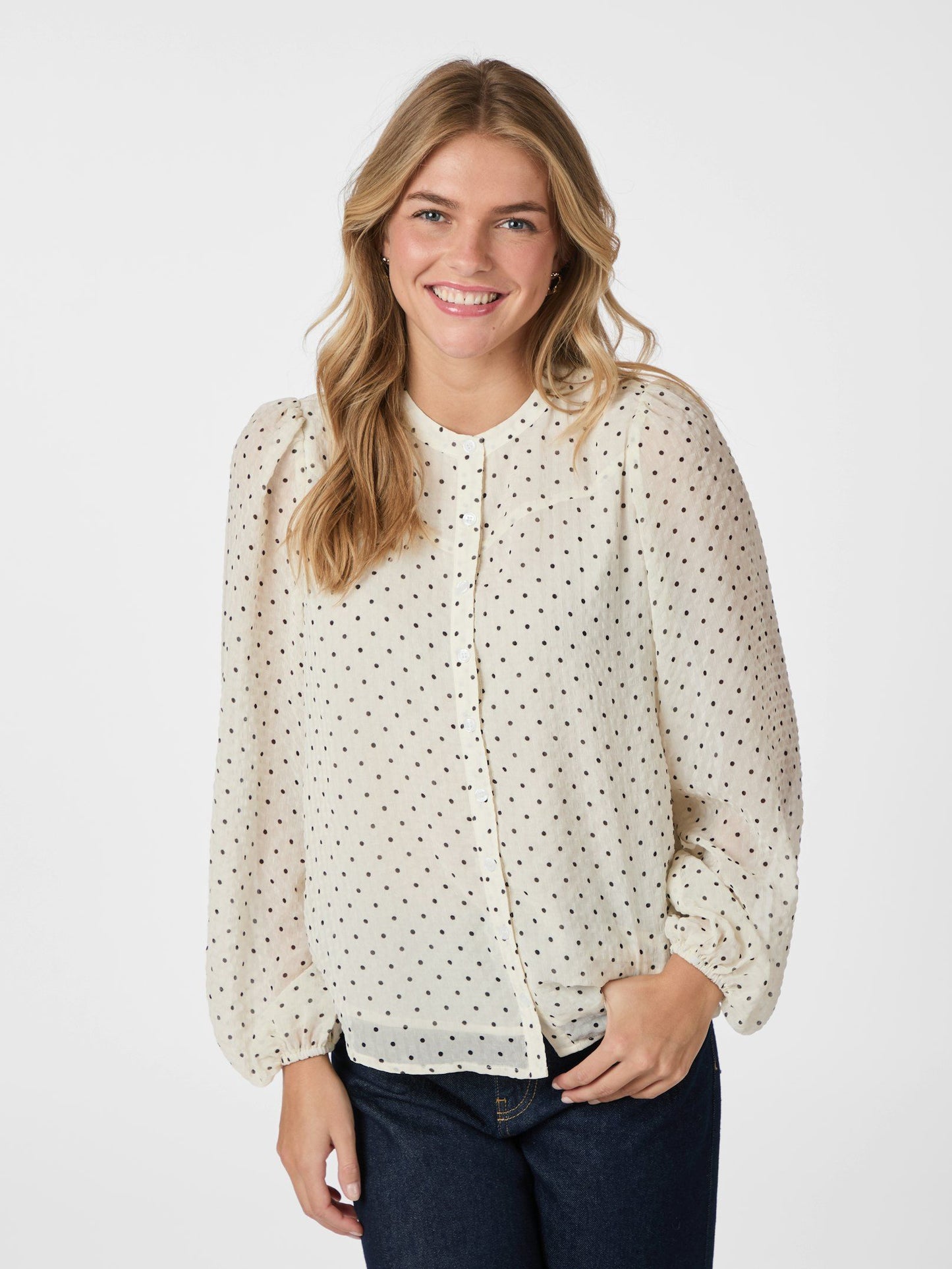 Yrima Dot Blouse