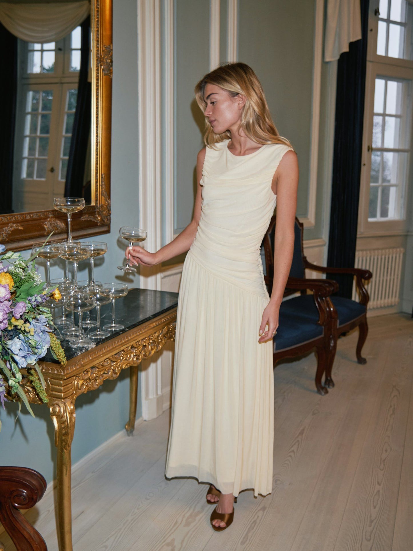 Cludine Mesh Dress