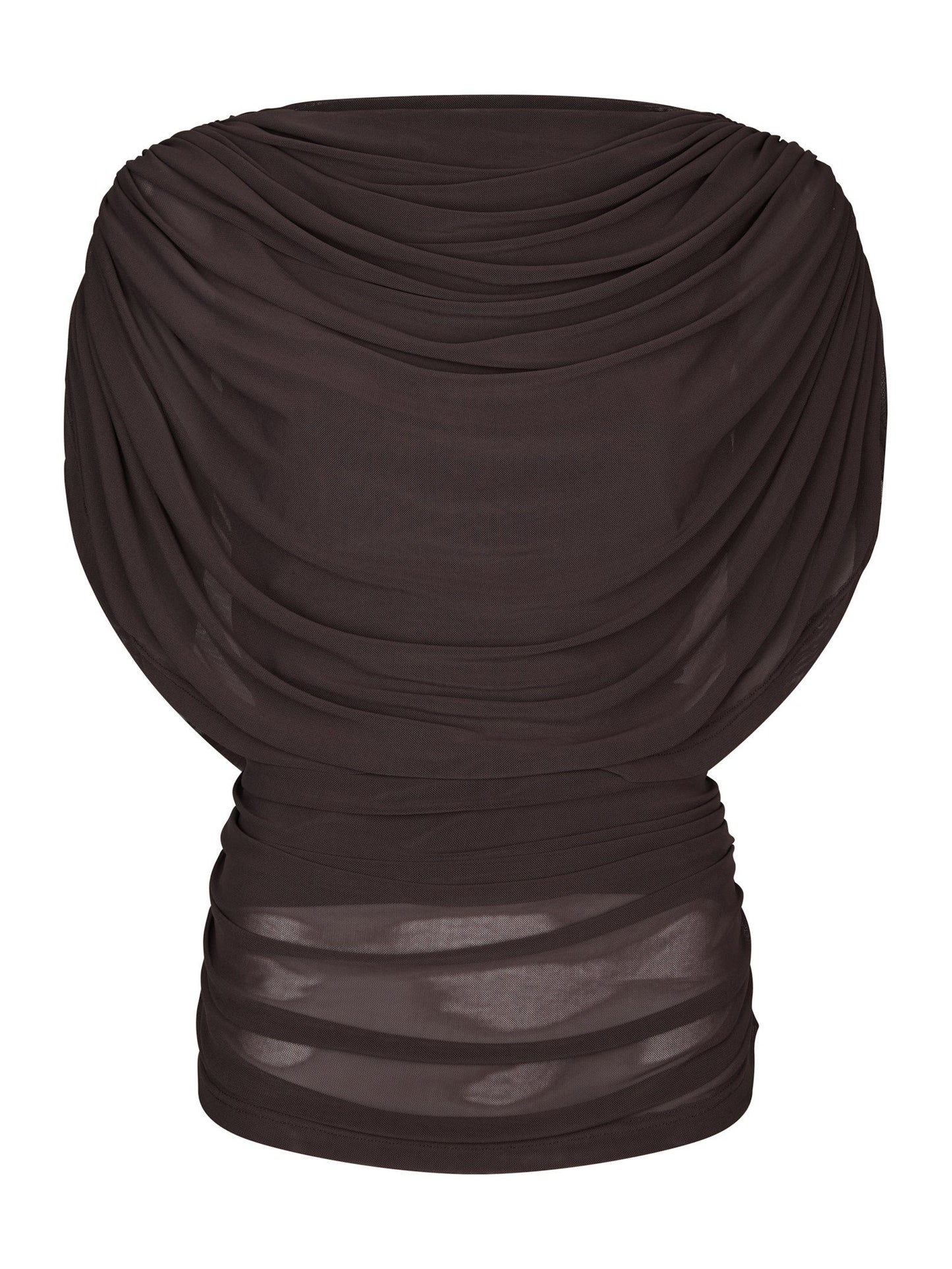 Cottuna Drapy Mesh Top