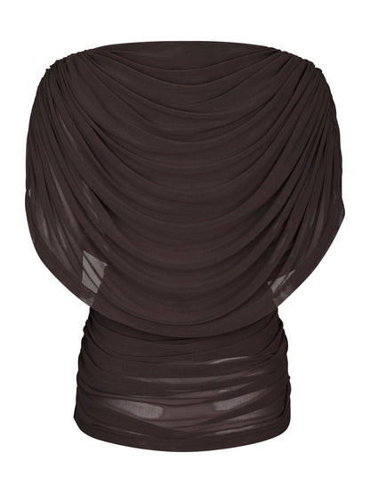 Cottuna Drapy Mesh Top