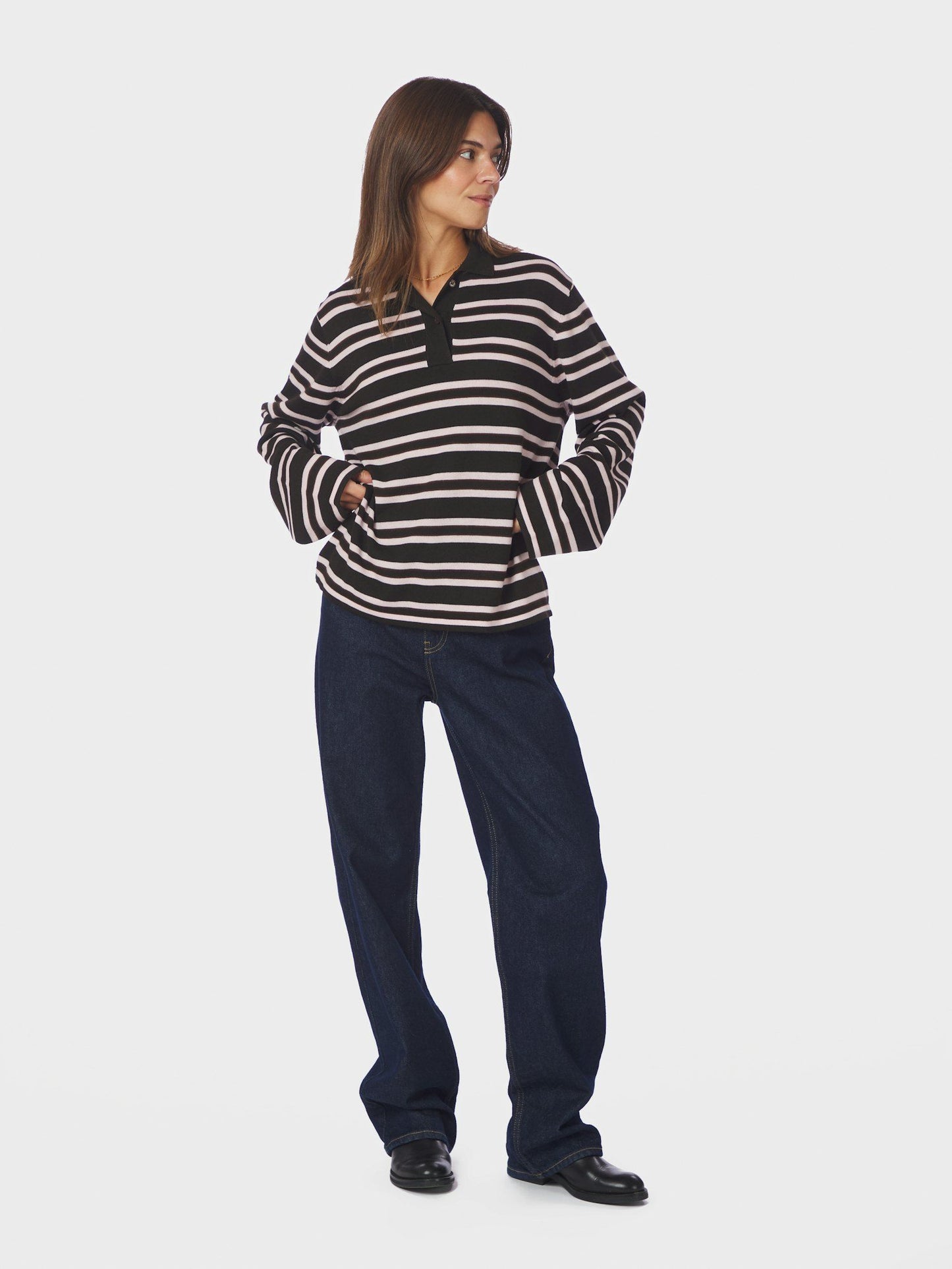 Mala Polo Knit Blouse