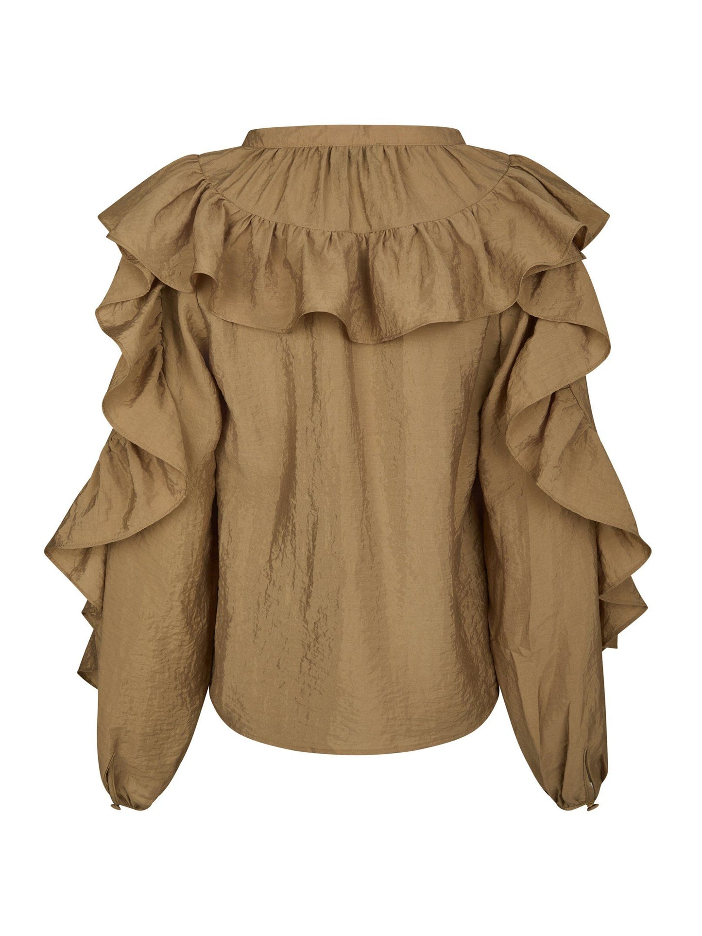 Nula Flounce Crisp Blouse
