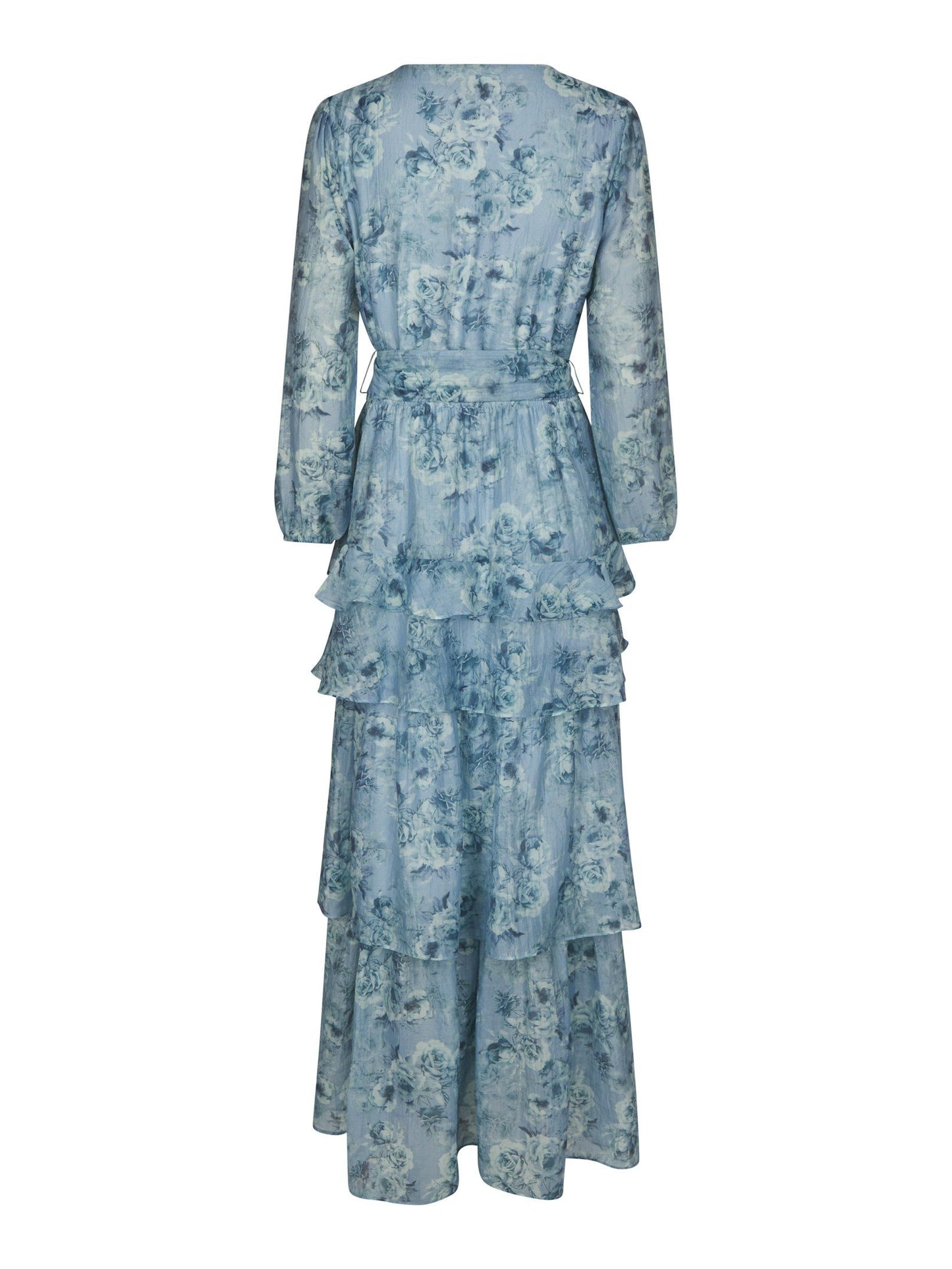 Denila Crepe Print Dress