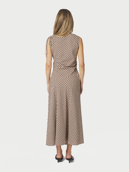 Saxton Check Dress