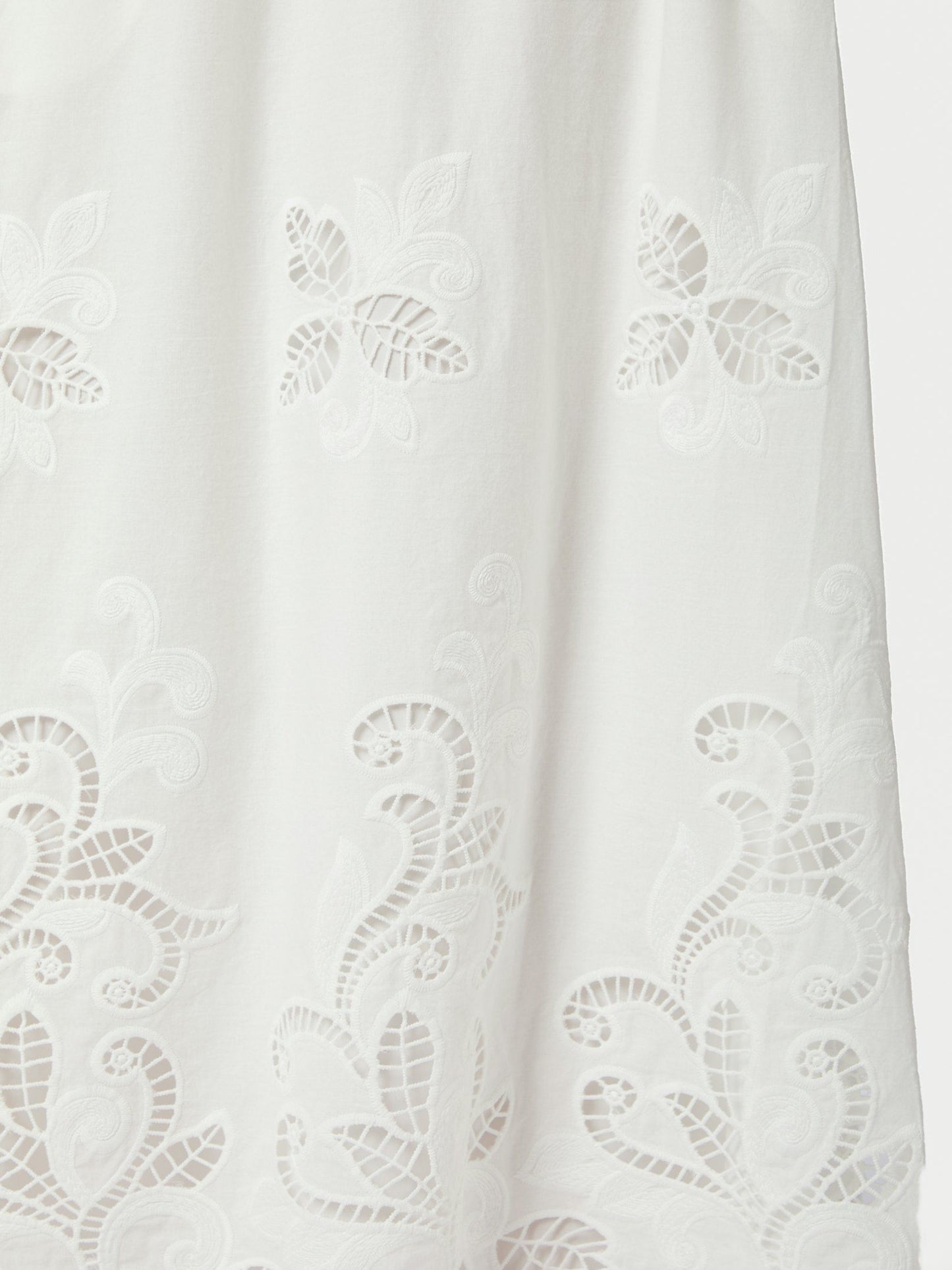 Yara Long Emb Skirt