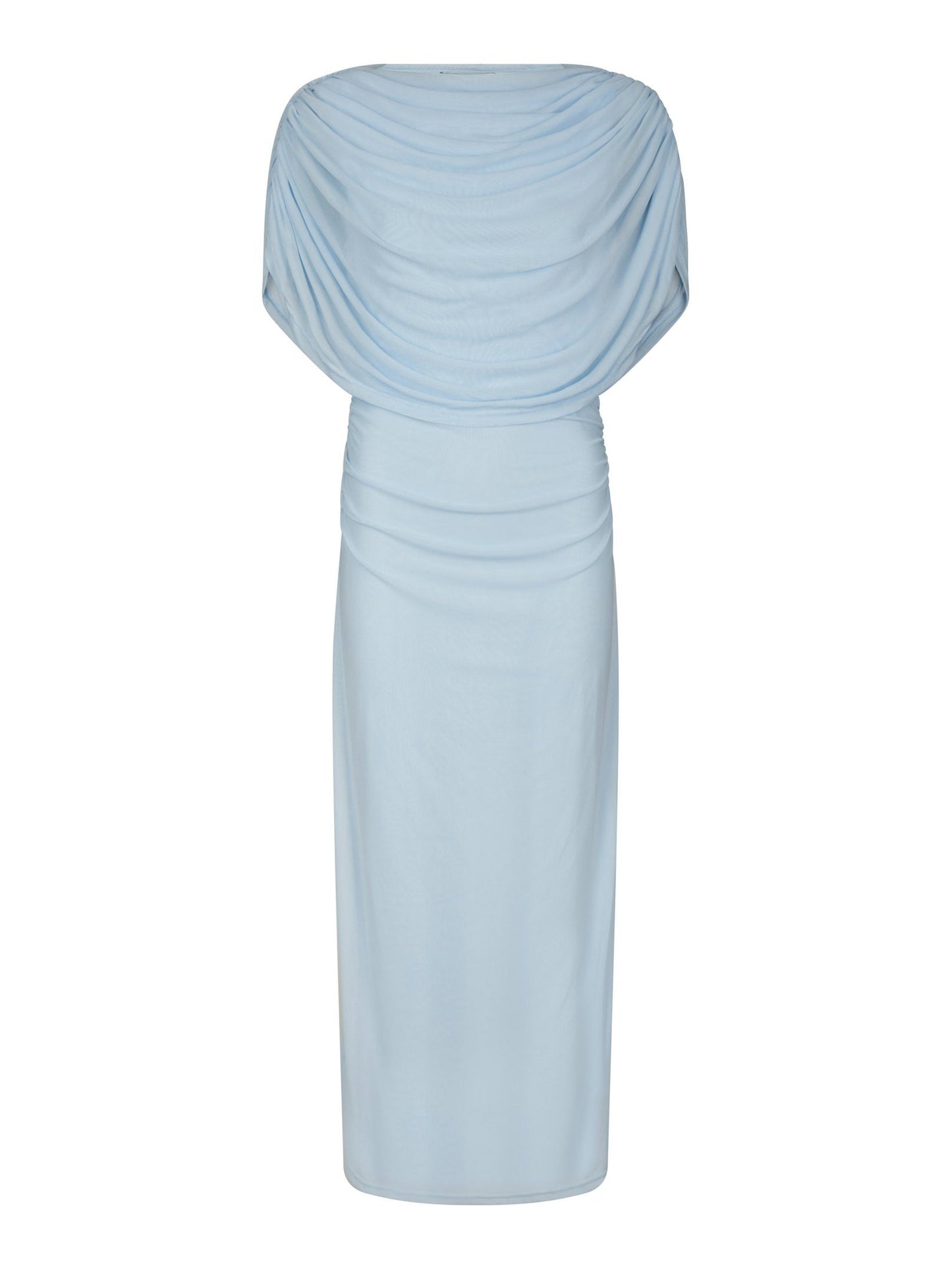 Tottuna Long Drapy Mesh Dress