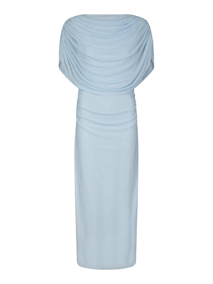 Tottuna Long Drapy Mesh Dress