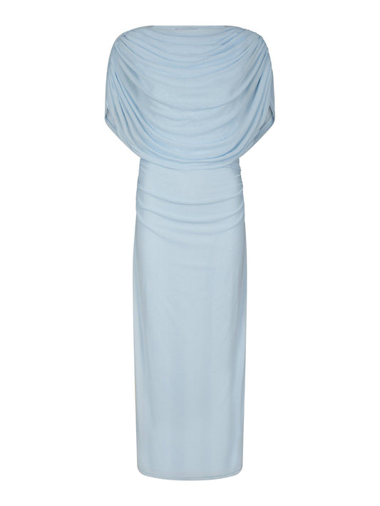 Tottuna Long Drapy Mesh Dress