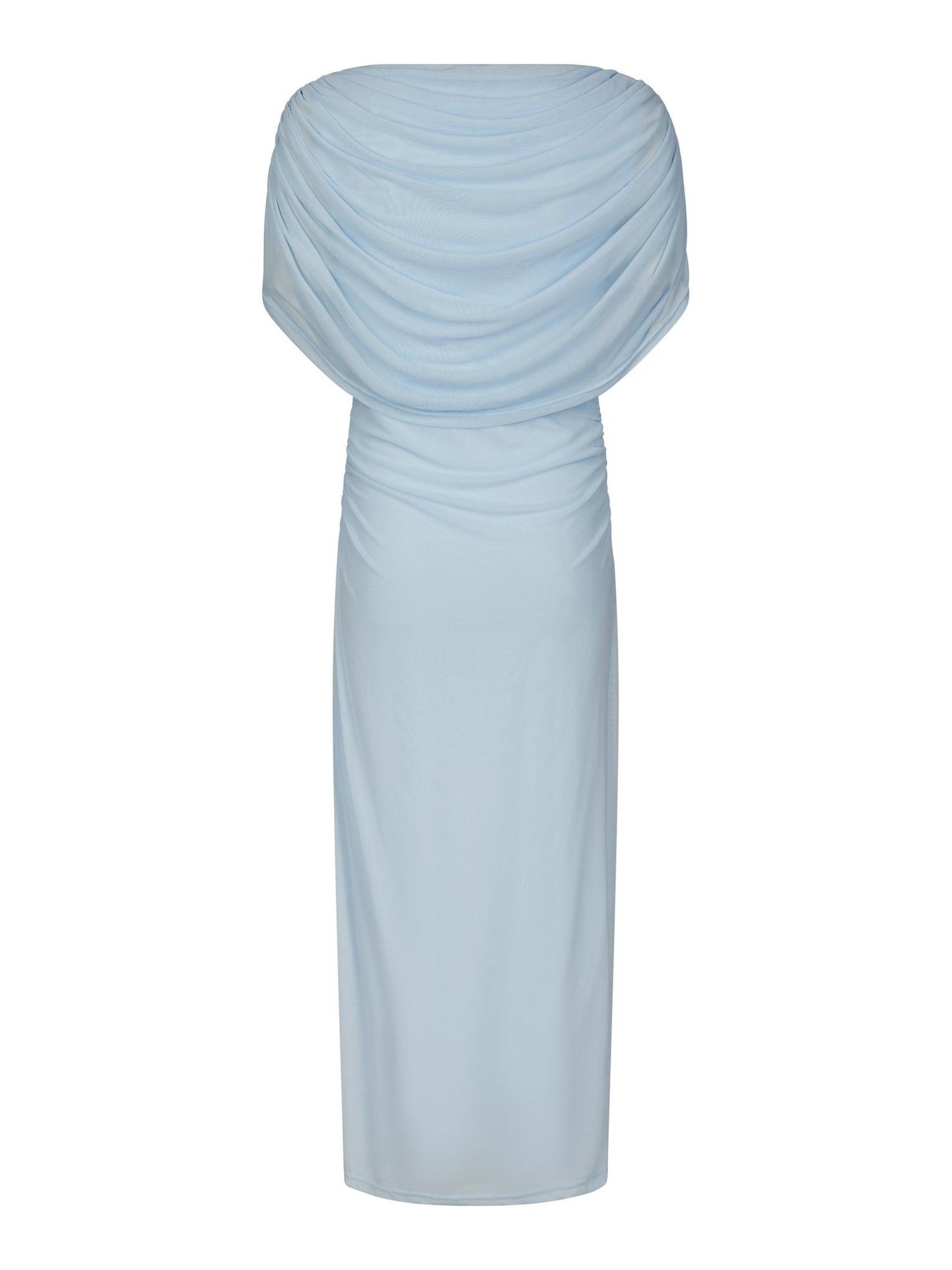 Tottuna Long Drapy Mesh Dress