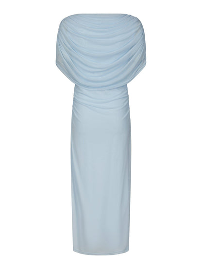 Tottuna Long Drapy Mesh Dress