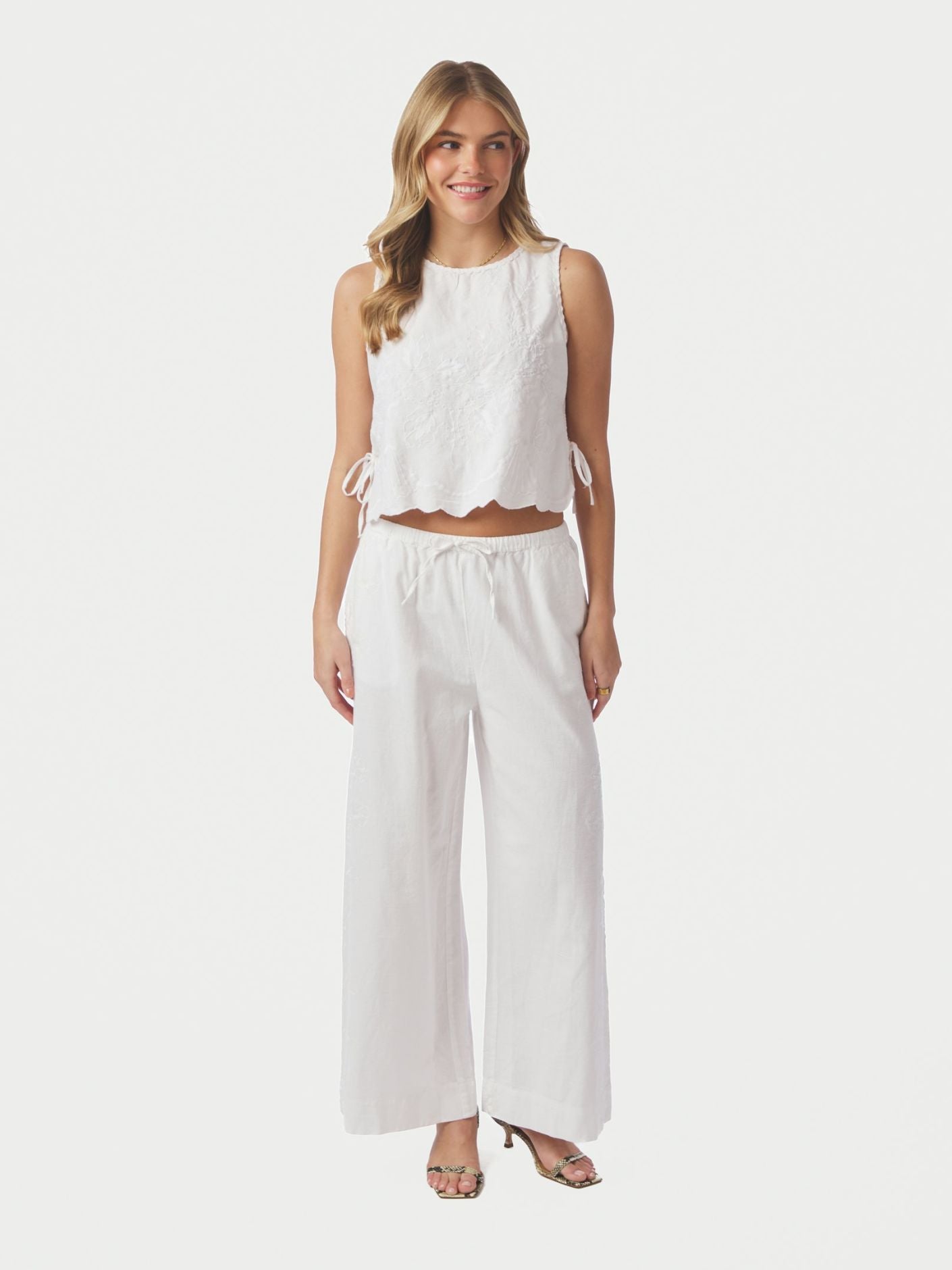 Heifa Embroidery Pants