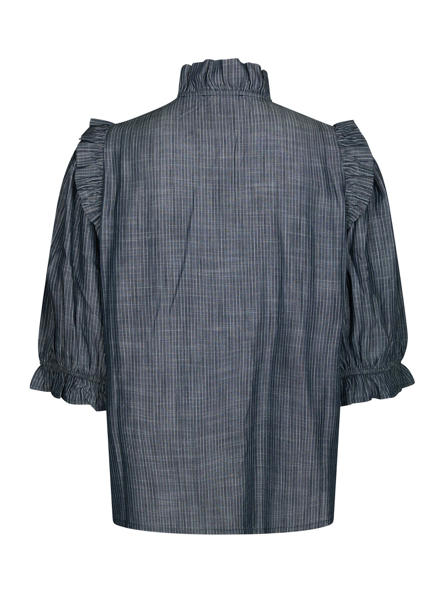 Chacha Chambray Stripe Blouse