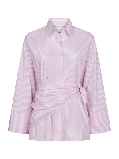 Dita Scarf Stripe Shirt
