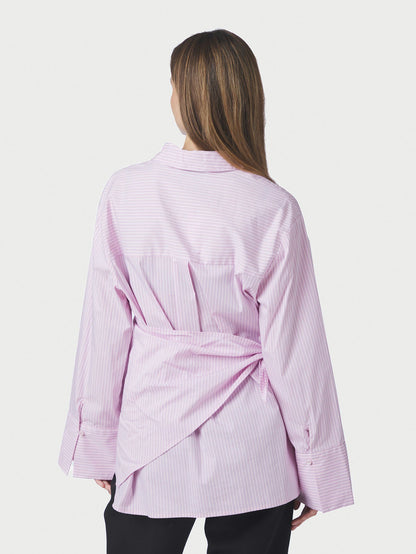 Dita Scarf Stripe Shirt