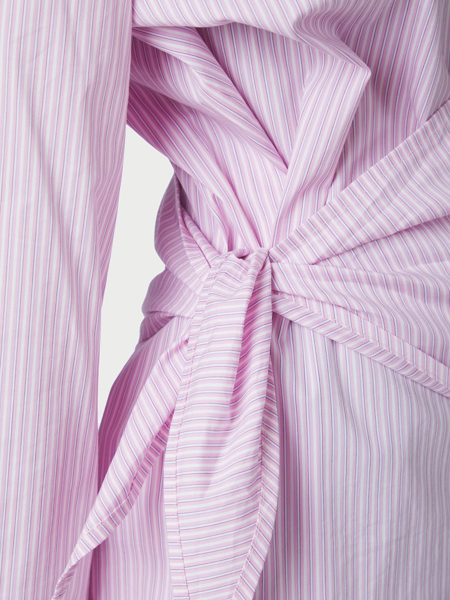Dita Scarf Stripe Shirt