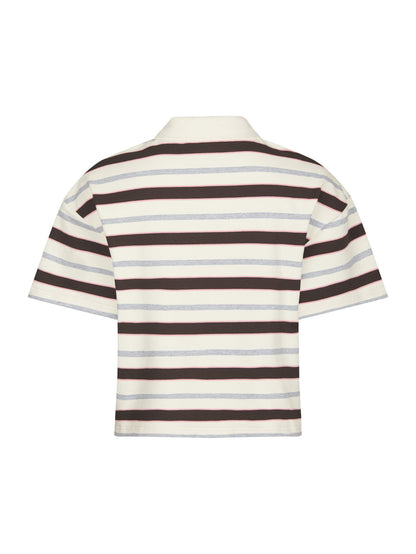 Vennera Triple Stripe Polo Tee