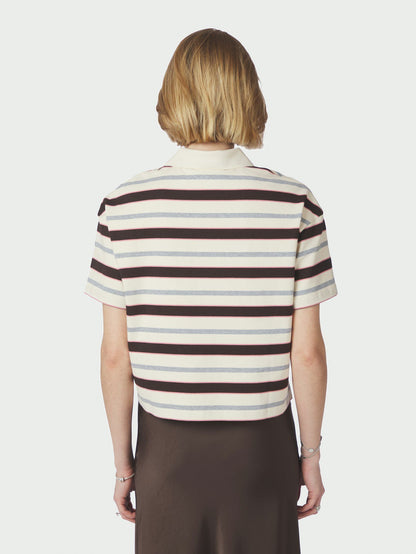 Vennera Triple Stripe Polo Tee