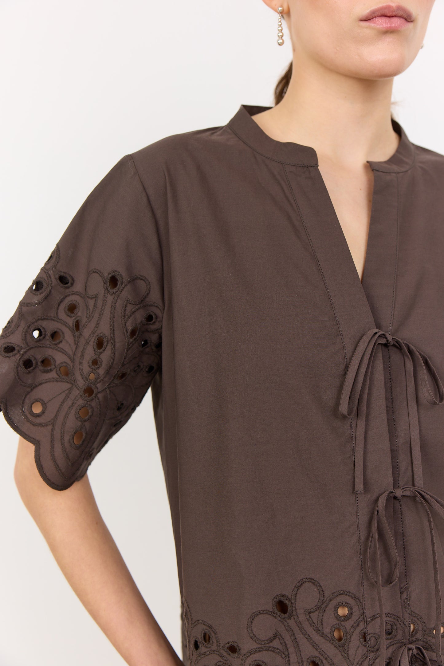 LR-GROLET 8 shirt chocolate