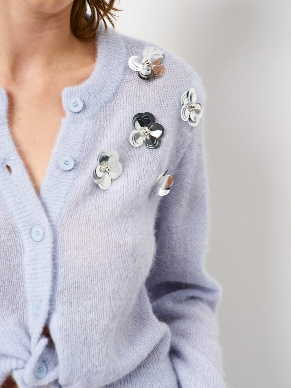 Fawn sequin cardigan