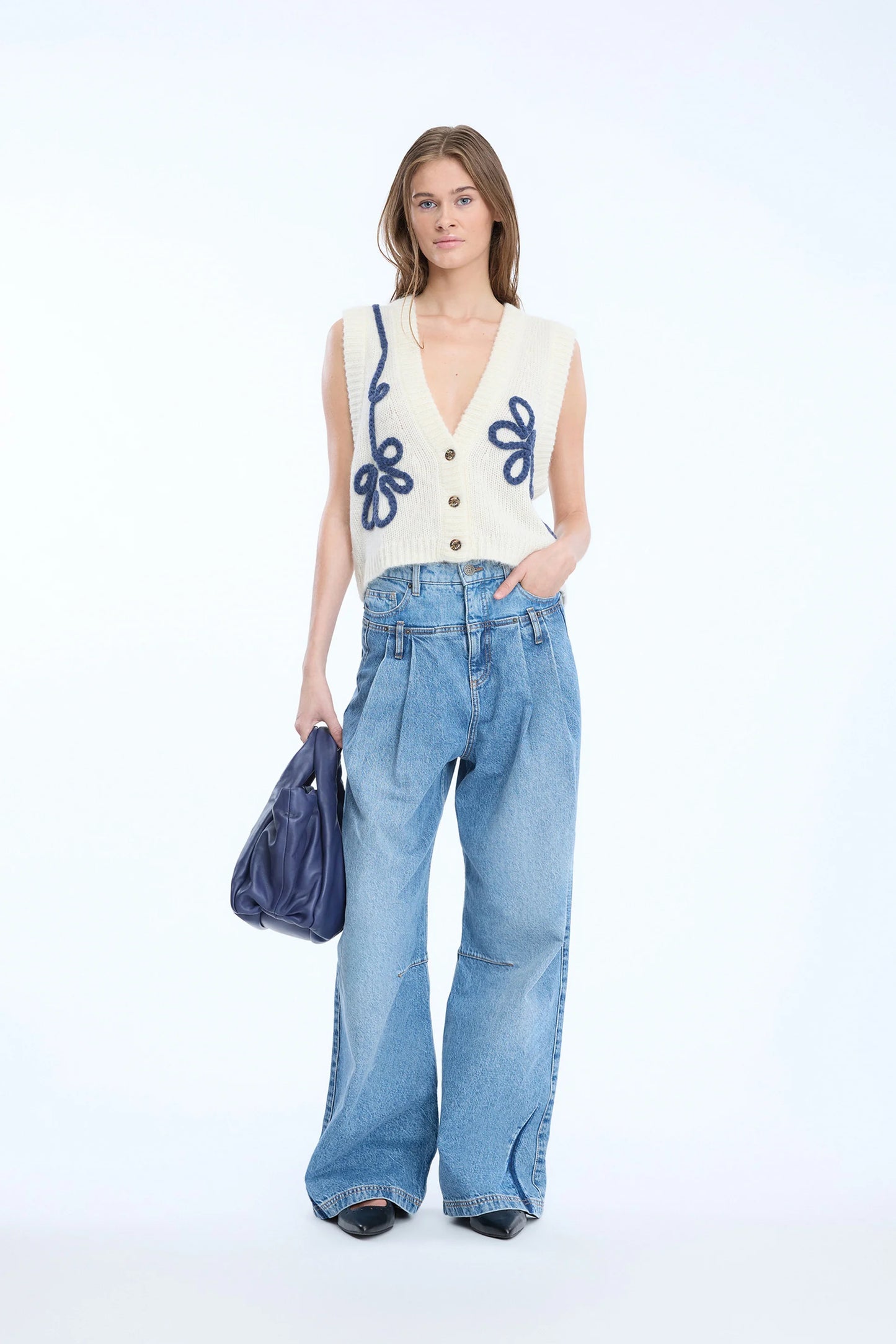 Nowland knit vest