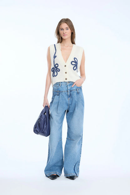 Nowland knit vest