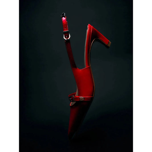 Walston leather pumps