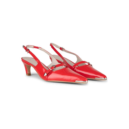Walston leather pumps