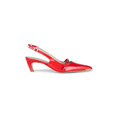 Walston leather pumps