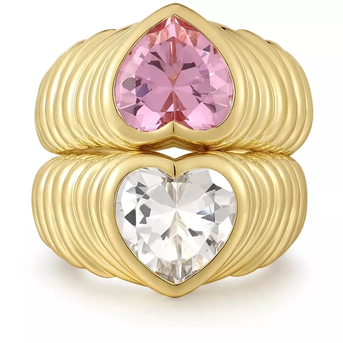 LUV AJ Bff Ring set gold