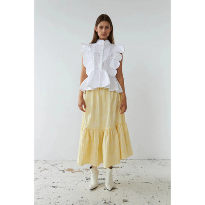EMBROIDERY ANGLAISE TOP