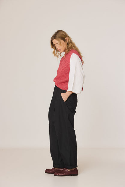 Boxy vest rosa