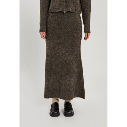 Filine knit skirt