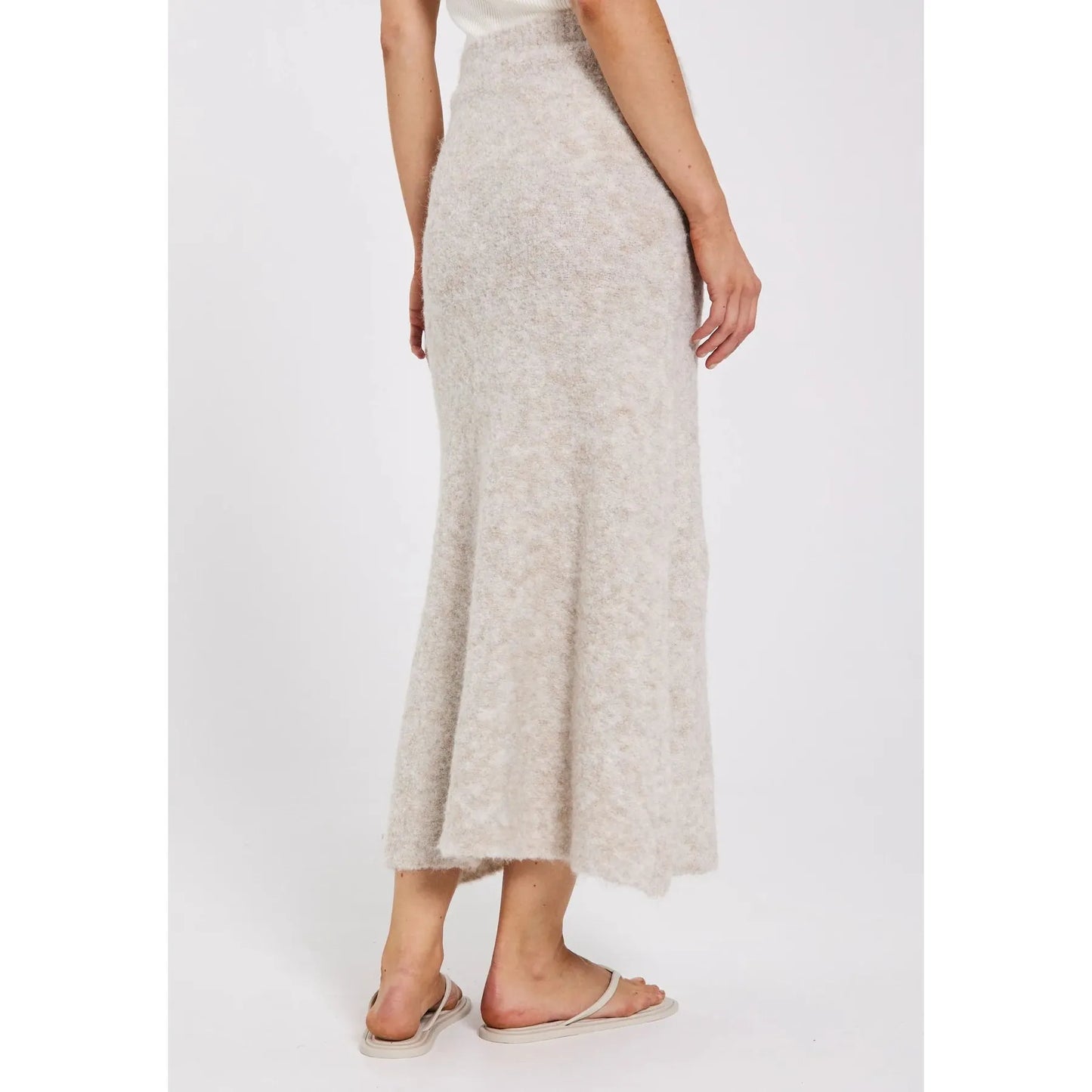 Filine knit skirt