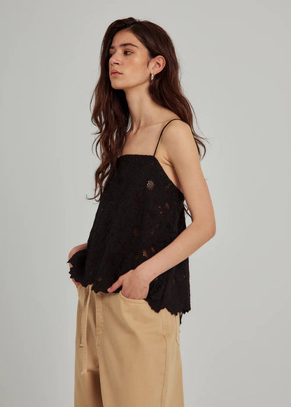 Hannali wide belt jeans