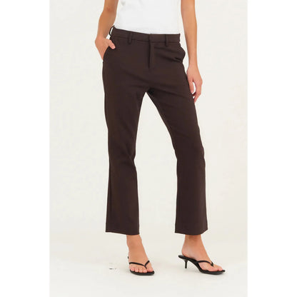 IVY-Alice Cropped Flare Pant dtb