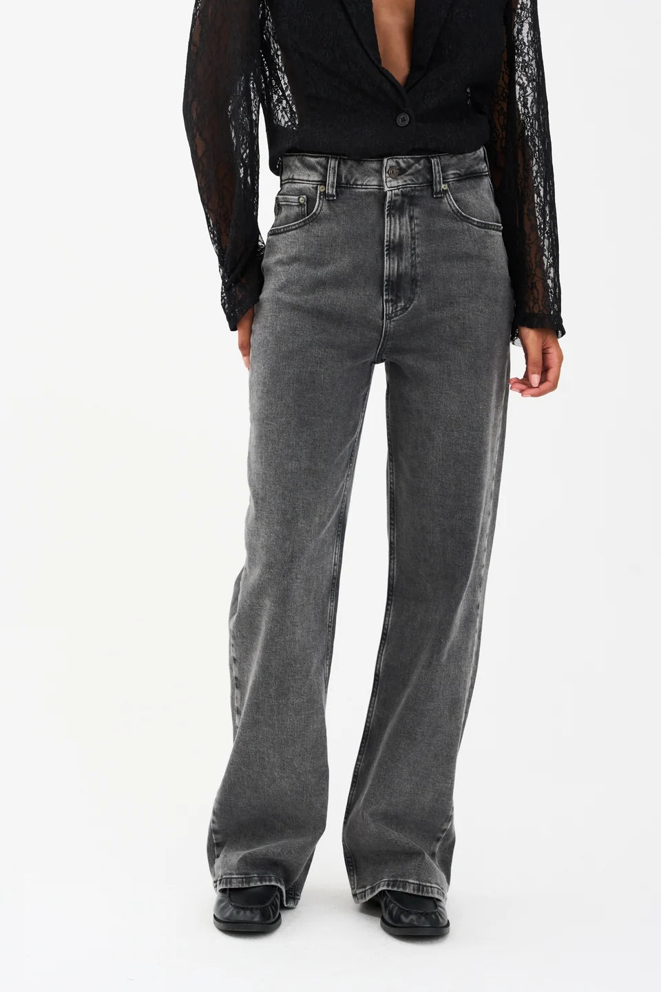 IVY-Brooke Jeans Wash Faded Grey Cannes